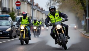 à frépillon dans le val-d'oise, les autorités intensifient la lutte contre le fléau des rodéos motorisés pour assurer la sécurité des habitants et préserver la tranquillité.