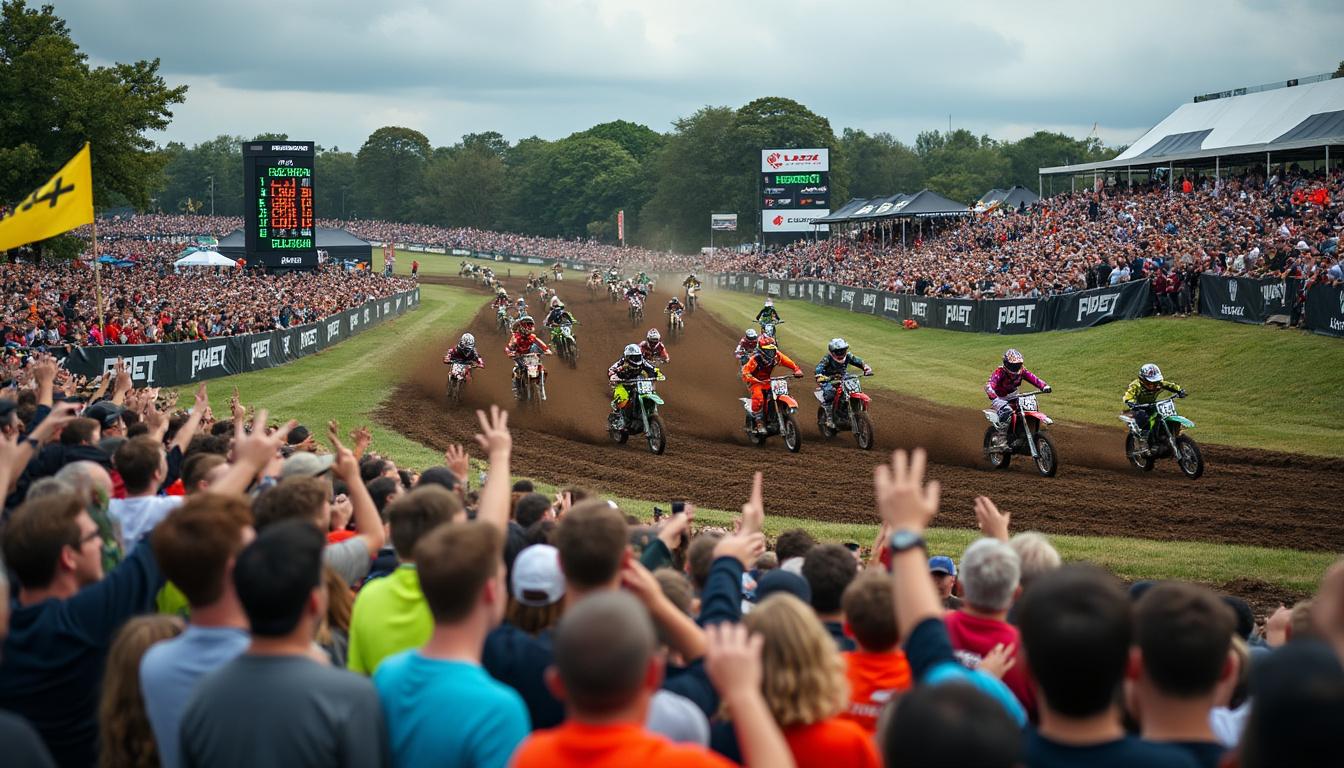 découvrez la première victoire de kévin le galle en moto-cross à glénac, une course intense marquée par une lutte acharnée et un dépassement spectaculaire.