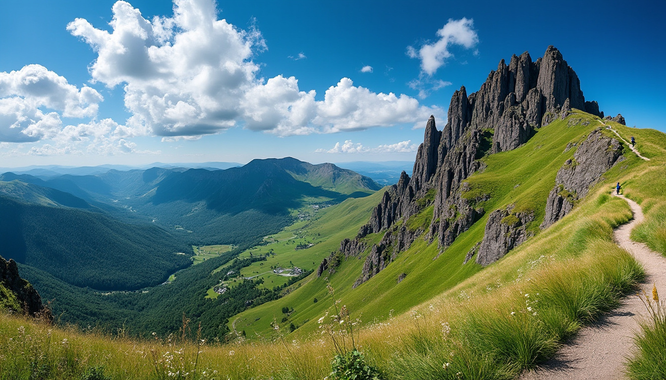 au puy mary, profitez d’un tourisme d’altitude au cœur de paysages exceptionnels, tout en découvrant les initiatives qui préservent la nature.