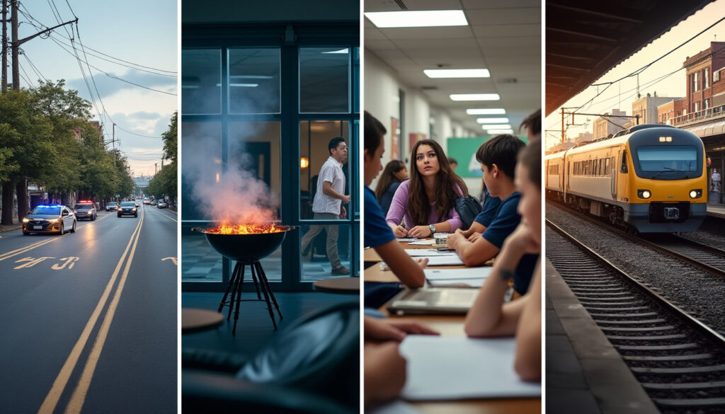 coups de feu, élèves confinés, barbecues sauvages et trains perturbés : retrouvez les faits marquants de l’actualité dans notre tour d’horizon.