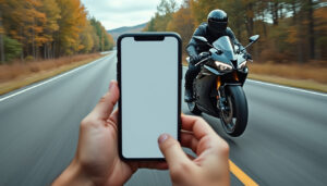 un motard publiait sur les réseaux sociaux des vidéos de roue arrière et d’excès de vitesse, attirant l’attention sur ses dangereuses infractions.