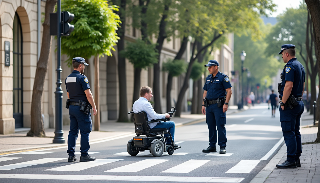 à strasbourg, une course-poursuite entre des policiers et un homme en fauteuil roulant se déroule en marge du blocus. découvrez la vidéo.
