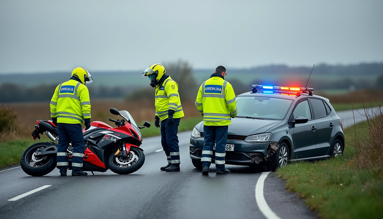 en loire-atlantique, un jeune homme de 23 ans a été grièvement blessé dans un accident. son pronostic vital est engagé.