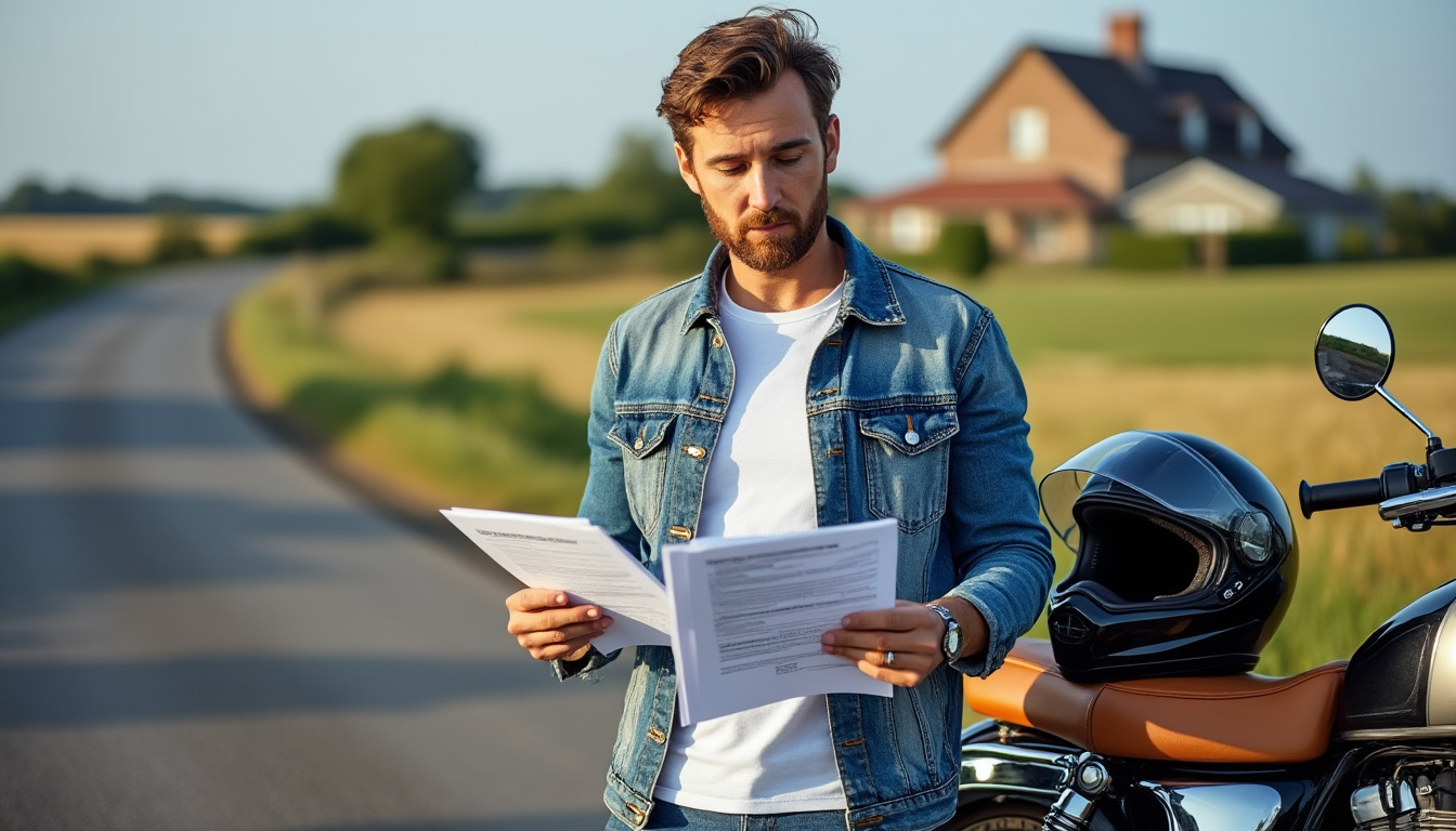 en seine-maritime, un homme lance son activité de moto-taxi avec une moto de location qui s’avère être volée.